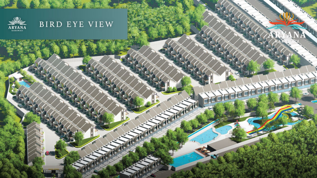 bird view aryana karawaci