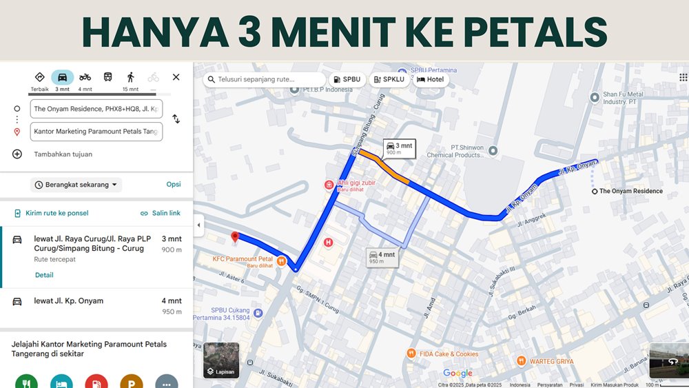 lokasi the onyam residence