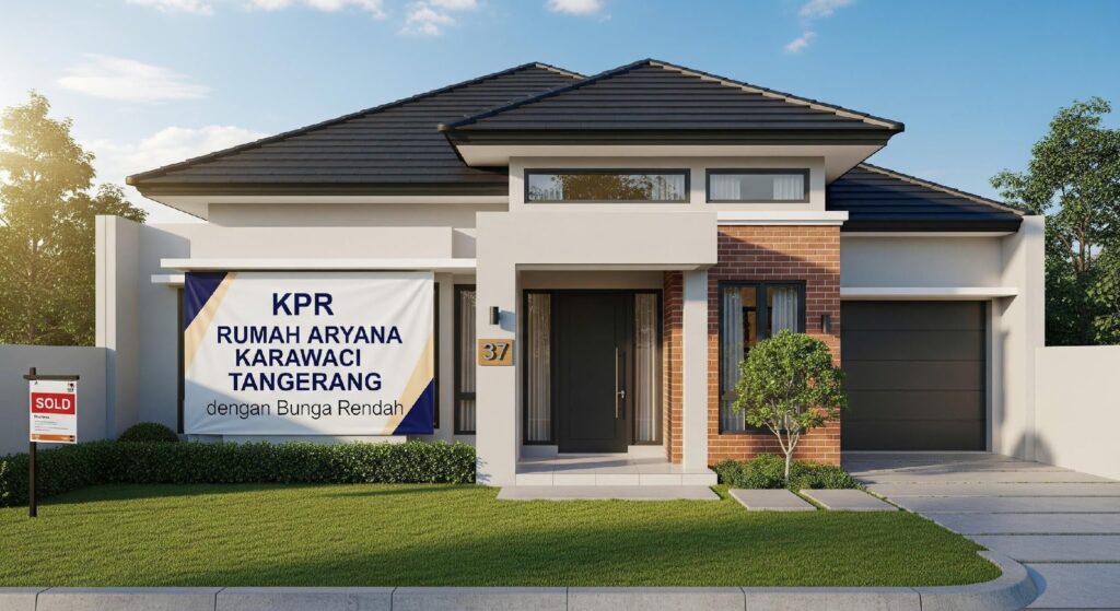 KPR Rumah Aryana Karawaci Tangerang dengan Bunga Rendah
