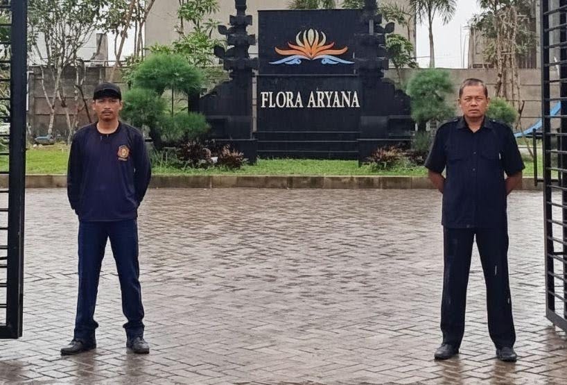 Keamanan 24 Jam dengan One Gate System di Semua Cluster Aryana Karawaci
