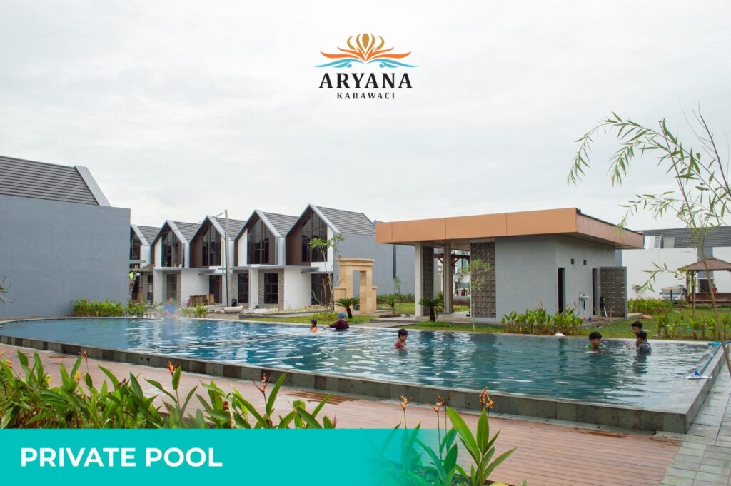 Kolam Renang dan Lounge Eksklusif di Dalam Cluster Kristal: Rasakan Private Resort Living
