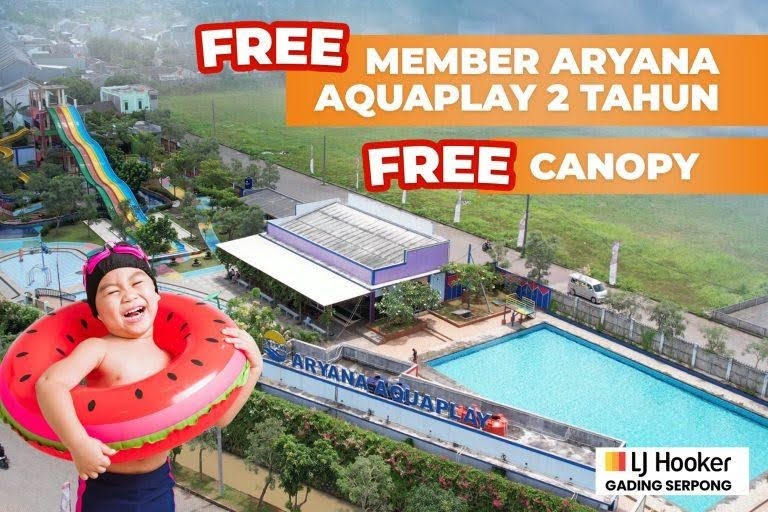 Keuntungan Free Member Aryana Aquaplay Selama 2 Tahun untuk Pembeli Unit